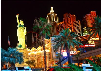 Las Vegas at night - South strip