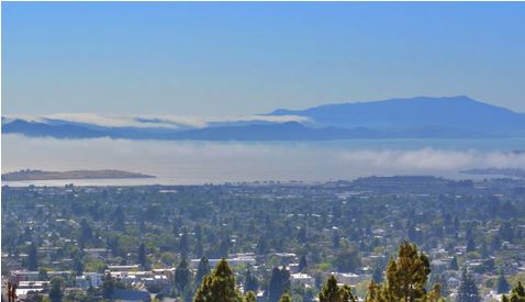 View from Berkeley Labs - Too foggy