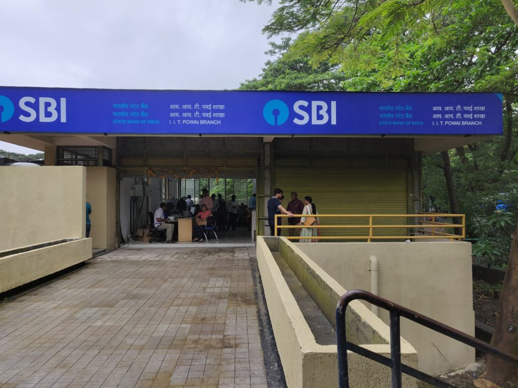 SBI Branch at Old Swimming Pool Location (IIT Bombay)